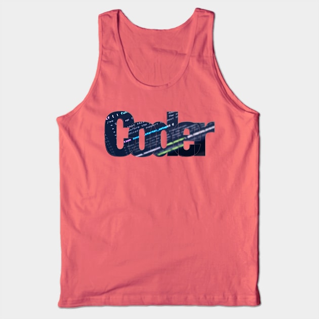 Coder Tank Top by afternoontees